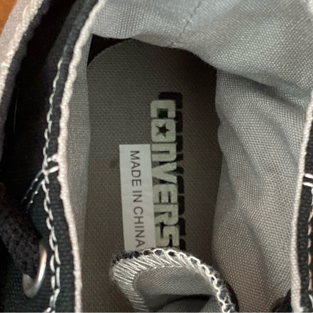 Converse Women Shoes Size 8 All Star chuck Taylor Double Upper Sneakers - Picture 9 of 16